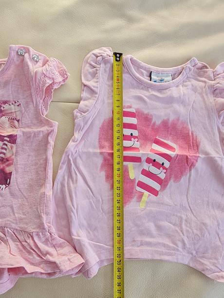 Detské tričká predĺžené, f&f,80