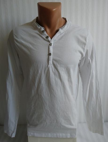 Pánske biele tričko, basics, basics,s