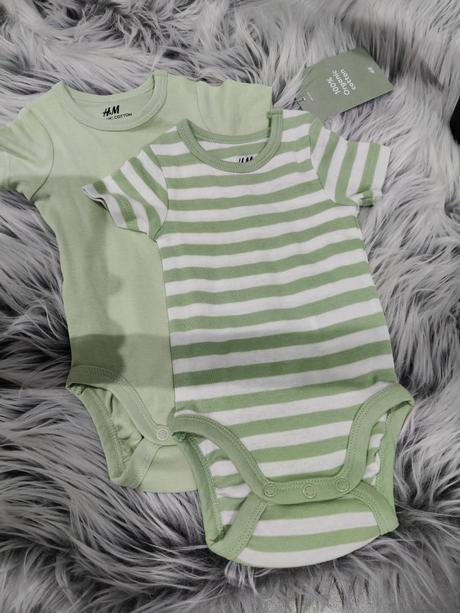 Nove zavinovacie body lindex, h&m,56