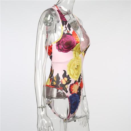 Floral body - top  vel. s, s / xs