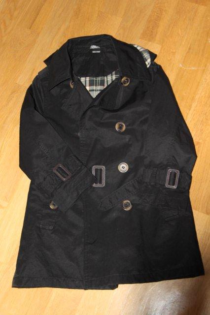 Krásny klasický baloňáčik, h&m,110