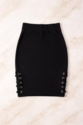 Puzdrová sukňa s rozparkami, amisu,xs