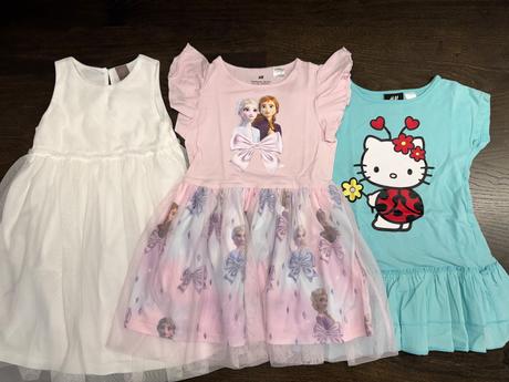 Balíček pre dievča na leto - šaty 98/104, 104–116