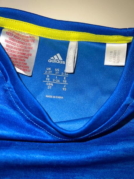 Tričko zm. adidas, 98