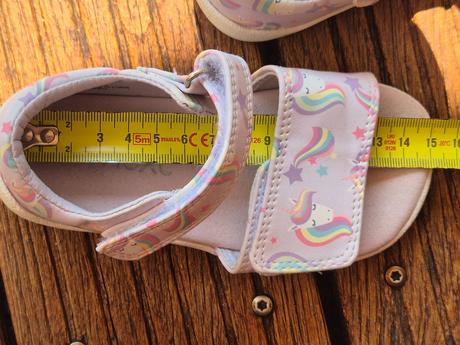 Sandálky s jednorožcom, next,24