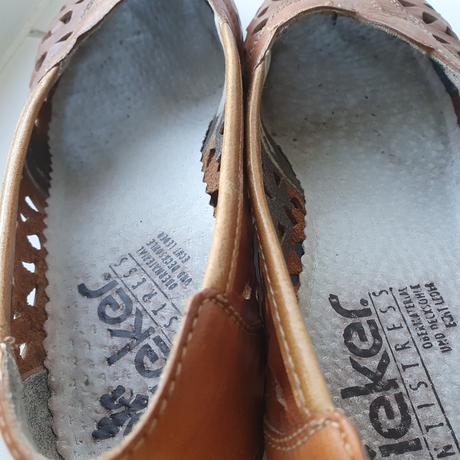 Kožené topánky, rieker,39