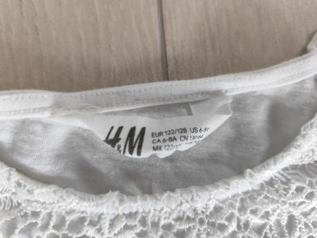 Predám dievčenské tričko, h&m,122