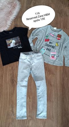 Rifle tričká 116, 104–116