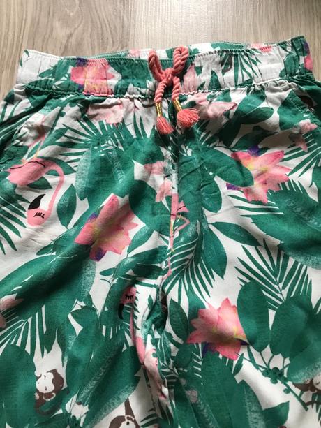 Letné nohavice opičky 5-6 rokov, h&m,116