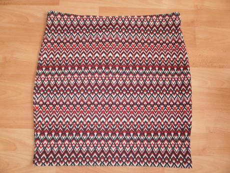 Vzorovaná úpletová sukňa m/l, takko,m