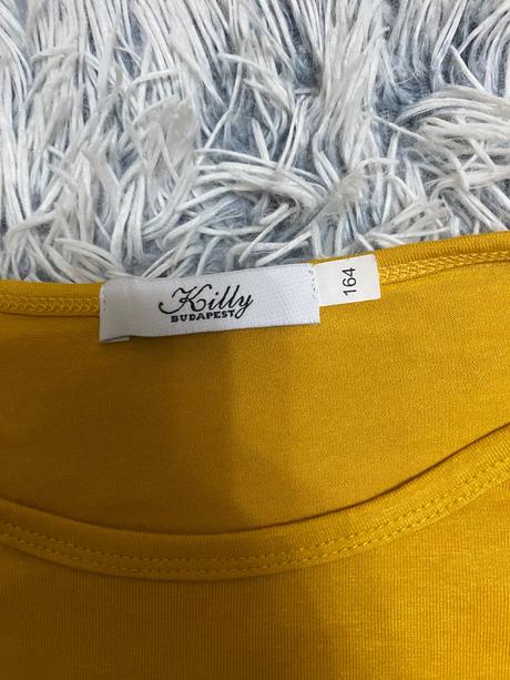 Dievčenský top s dlhým rukávom, 164