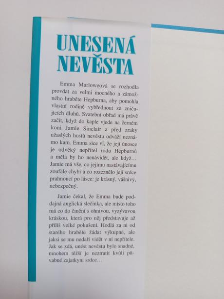 Unesená nevěsta, teresa medeiros, 