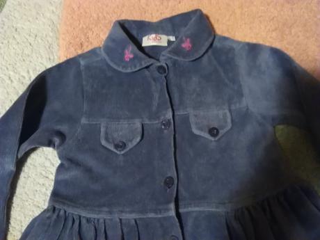 Teplé šatičky 2-4 roky, 92