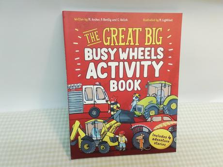 Great big busy wheels activity book nau21, 