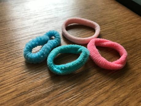 Gumicky pre dievcatka, 5 ks,