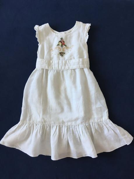 Dievčenské vyšívané šaty, h&m,92