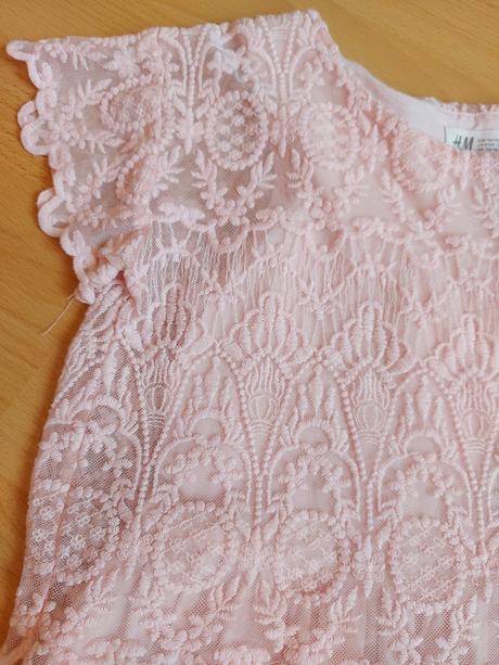 Saty s krajkou, h&m,134