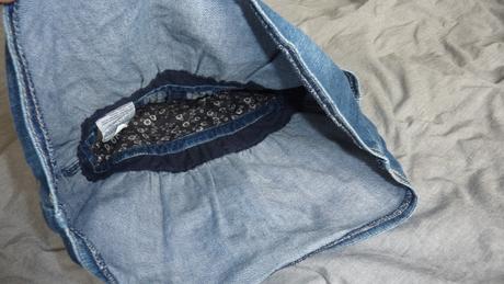 Riflové šaty, benetton,92