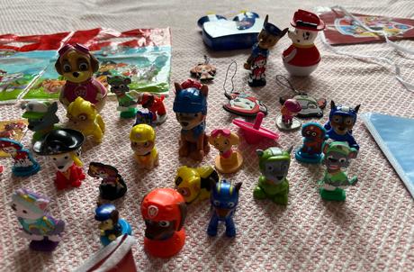 Balík labkova patrola, paw patrol, figúrky, vrecká,