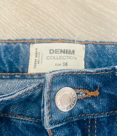 Tally weijl riflova sukňa, tally weijl,36