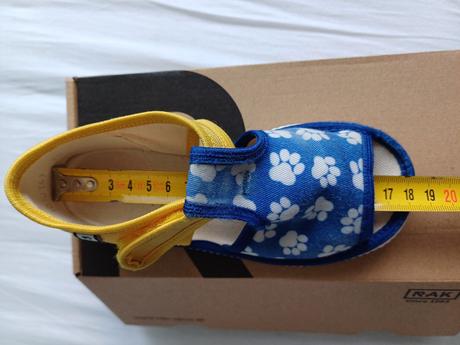 Papuče patrola rubble rak 28,stielka cca.17,8cm, rak,28