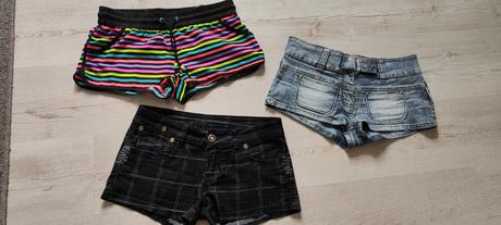 3x kraťasy, s