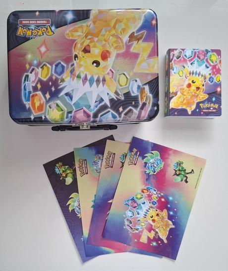 Pokémon kufrík, album, nálepky, 
