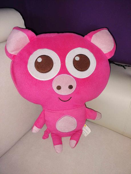 Maxi ružové plyšové prasa, 