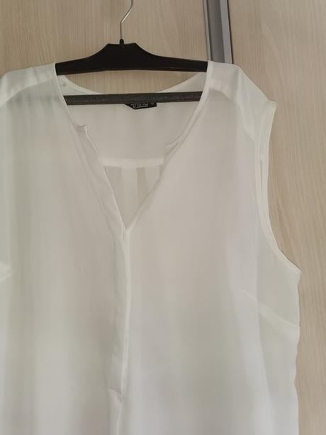 Biela predĺžená tunika /blúzka, jane,46