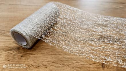 Tyl 15 cm - pavučina, 