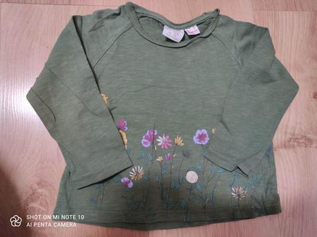 Tricko s kvietockami, zara,98
