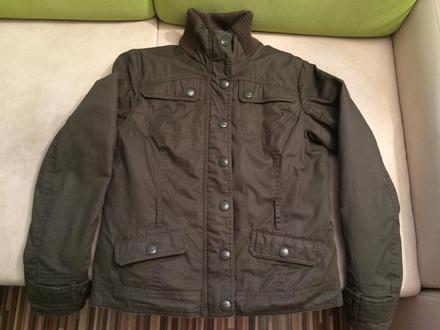 Prechodná podšitá bunda, mango,xl