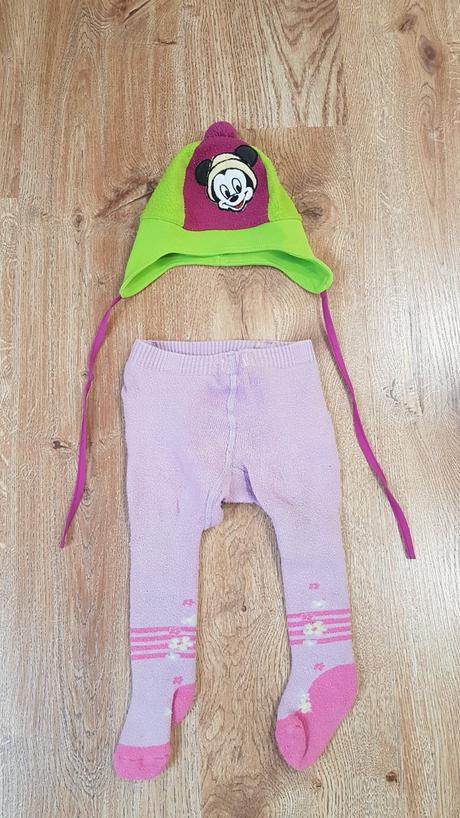 Pančuchy + čiapka 80 - 86, 21