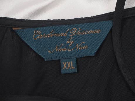 Luxusné šaty na ramienka noa noa, xl