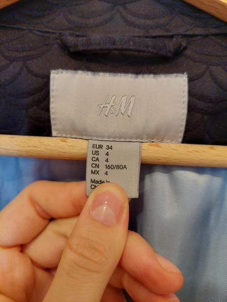 Cierne sako zn. h&m, vel. s, h&m,34