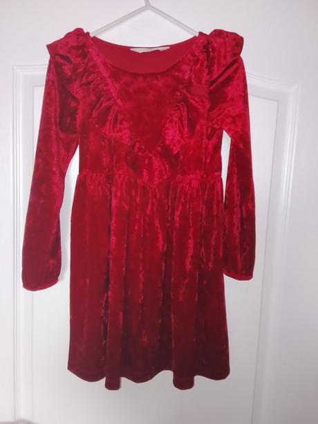 Vianočné šaty 122-128, h&m,128