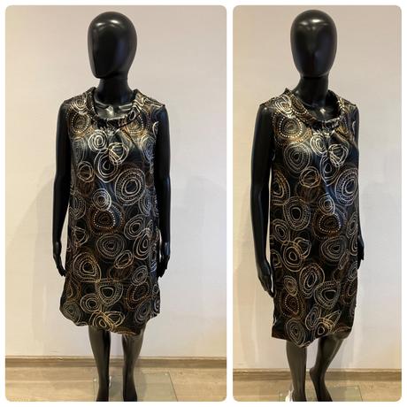 Dámske vzorované šaty bez rukávov chillytime (40), l