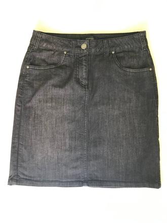 Antracitová sukňa, "36", tchibo,36