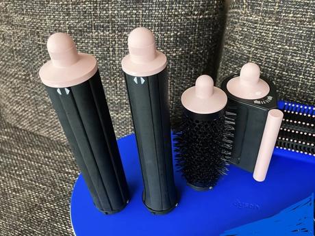 Dyson airwrap long complete blue blush, 