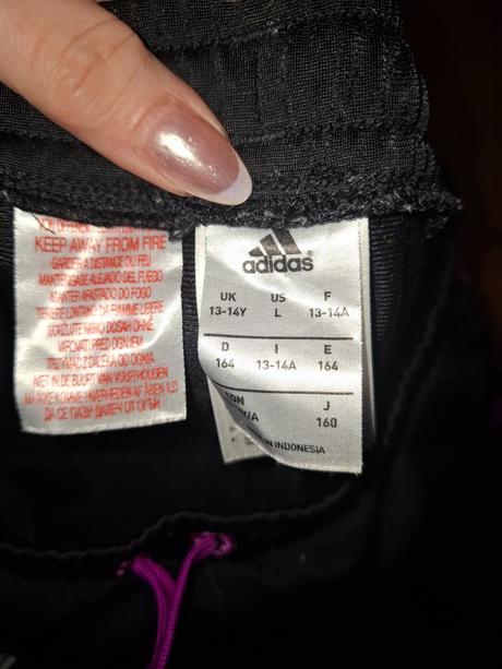 Dievčenske tepláky, adidas,164