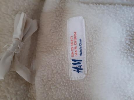 Zimna bunda h&m 122, 6-7y, h&m,122