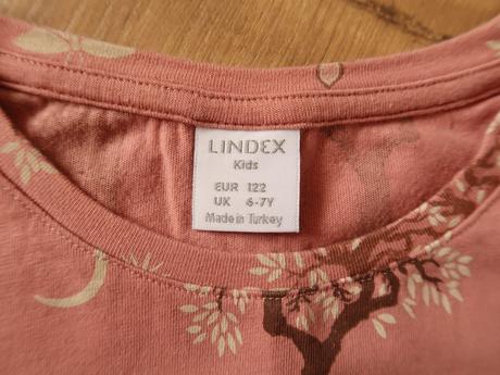 Tunika / tričko / šaty lindex 122 (6-7r) zimný les, lindex,122
