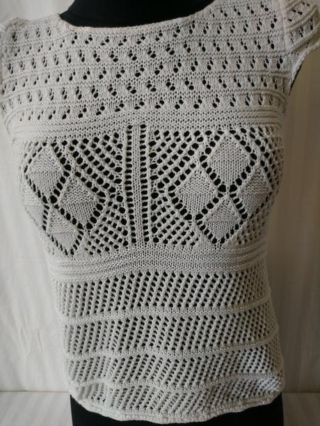 Dámska biela dierkovaná vesta, superdry, superdry,xs