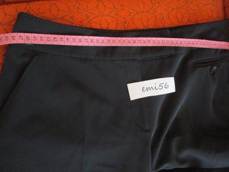 Čierne  nohavice nadmerné, xxl