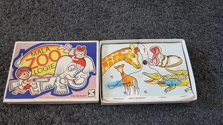 Retro hra-mala zoologia,