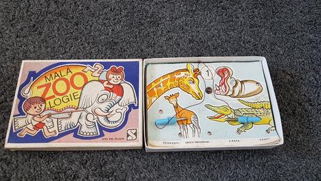 Retro hra-mala zoologia,