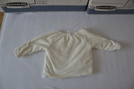 Obojstranná mikina na cvoky, babykap,74