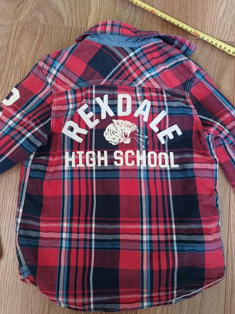 Košeľa h&m 7-8 rokov, h&m,128