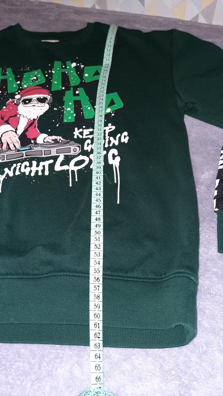 Mikina s vianočným motívom c&a 164, c&a,164