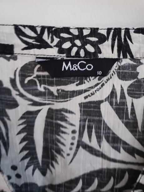 Tenučká vzorovaná blúzka, m&co,m